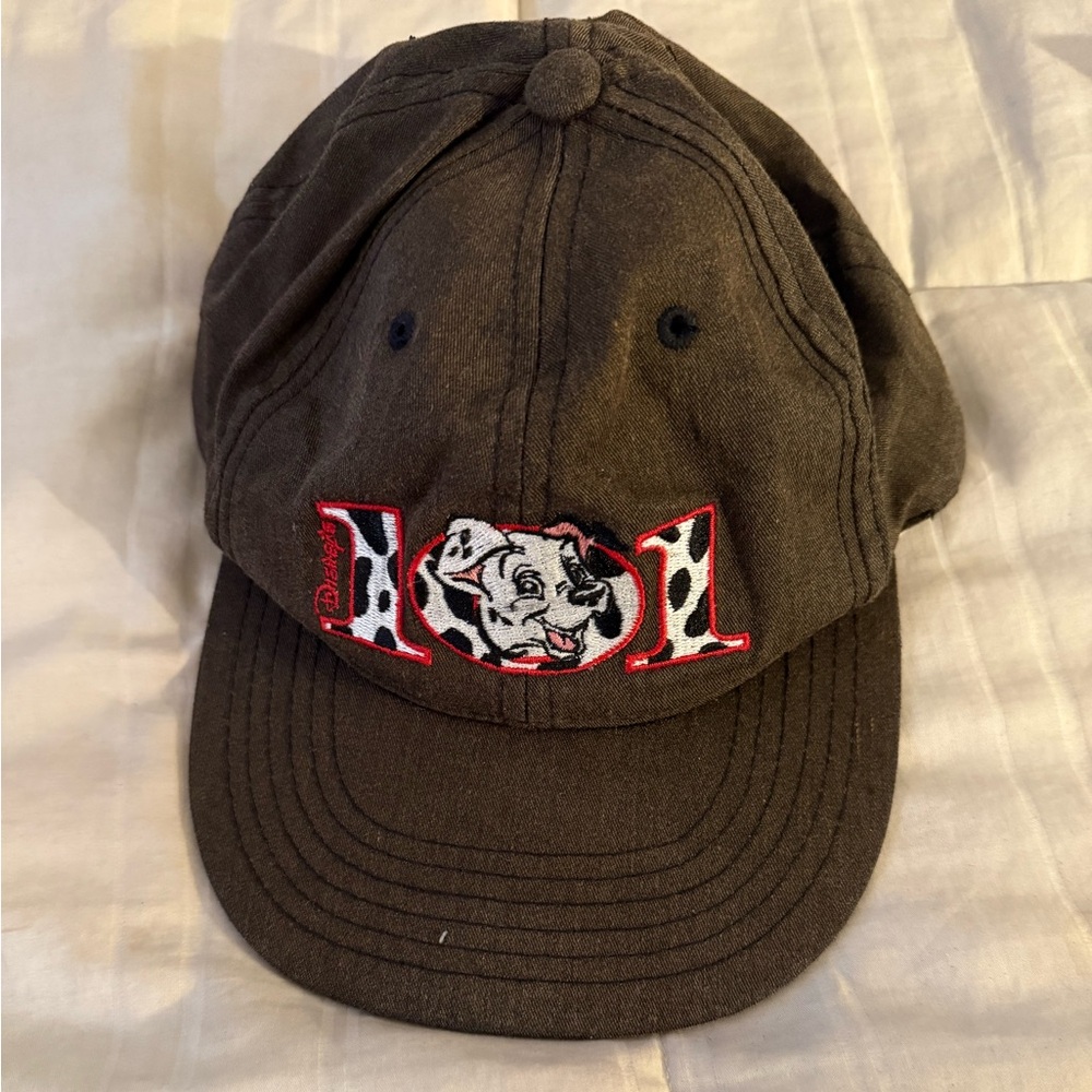 Vintage 90’s Disney 101 Dalmatians Brown Kids Cap